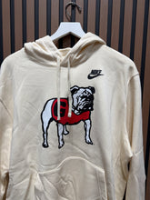 Load image into Gallery viewer, Georgia Bulldogs Nike Vault Logo Pullover Hoodie - Natural Sz XL
