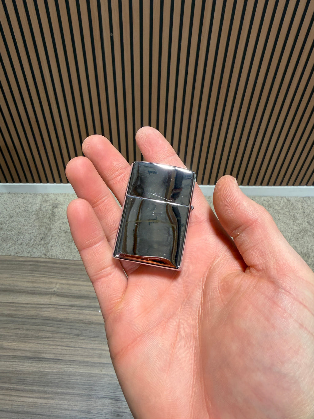 KISS Chrome Zippo Lighter
