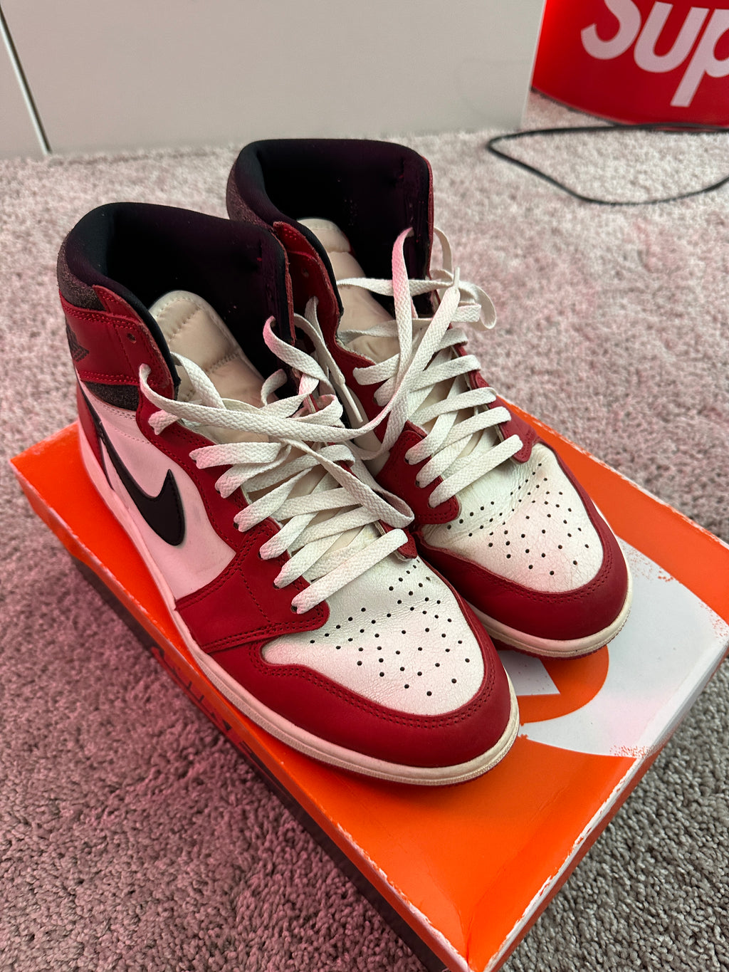 Jordan 1 Retro High OG Chicago Lost and Found Sz 11