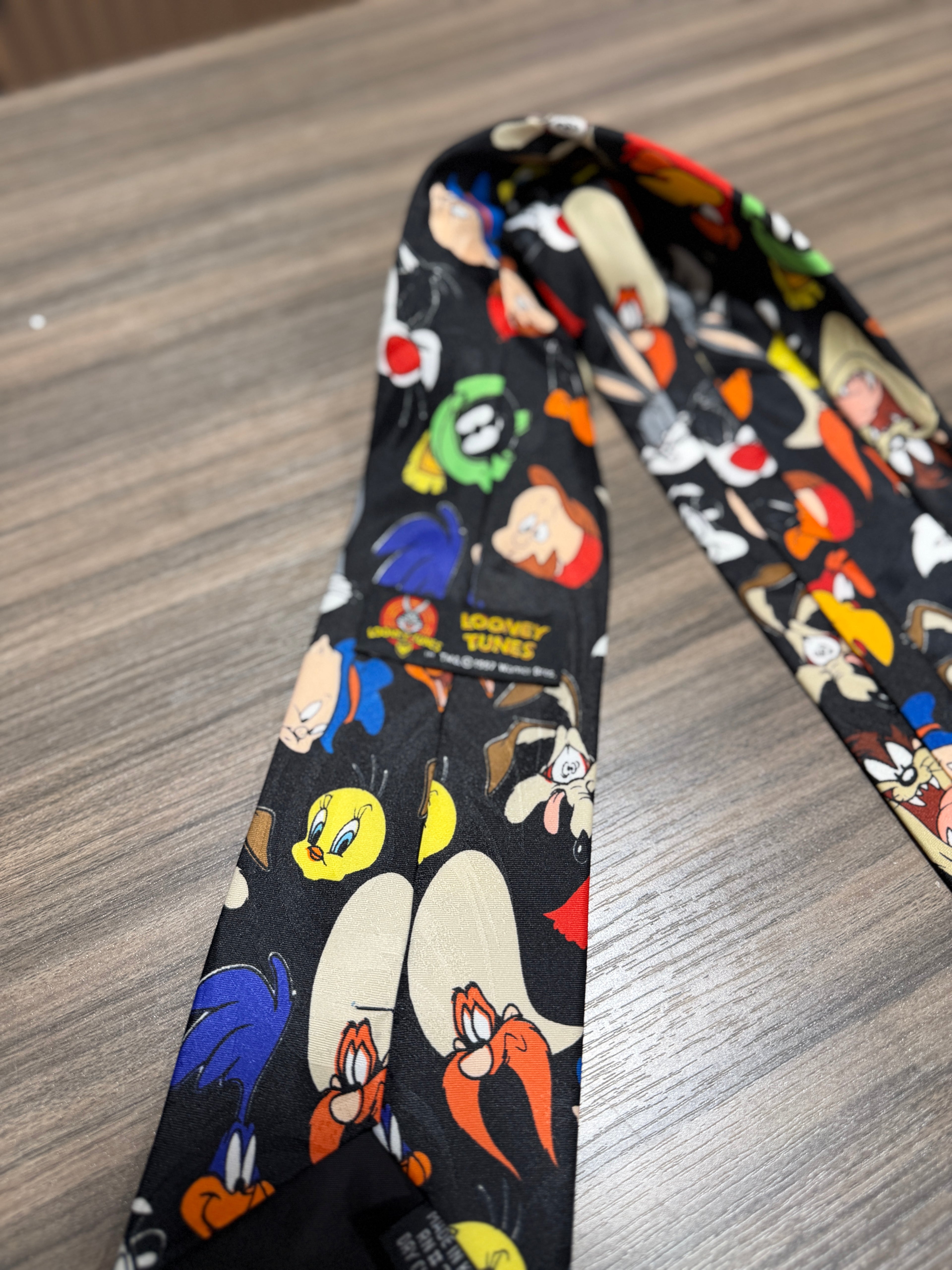 Vintage Looney Tunes Neck Tie