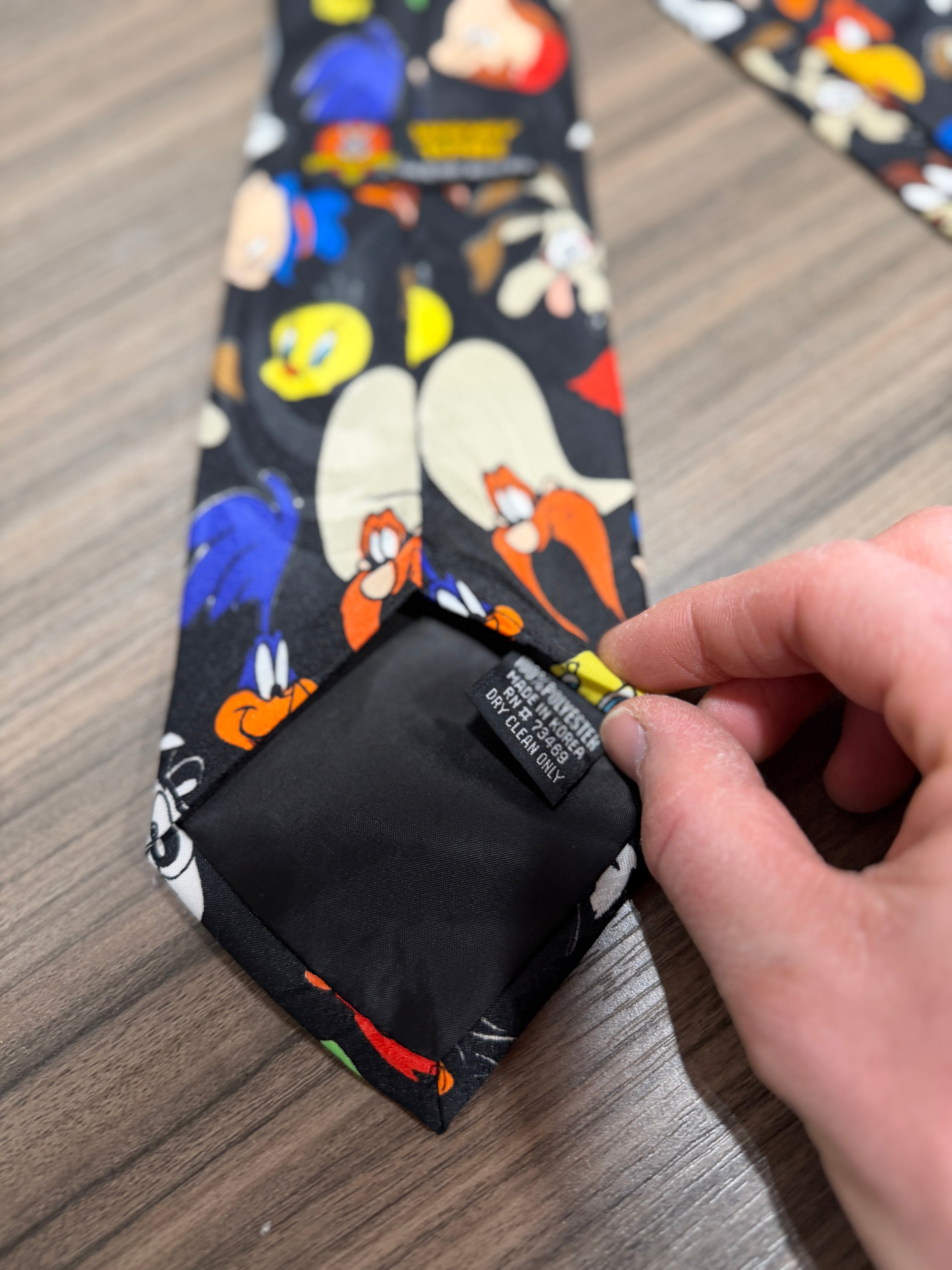 Vintage Looney Tunes Neck Tie