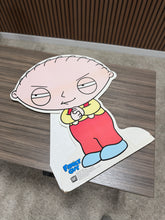 Load image into Gallery viewer, Family Guy Stewie Griffin 2005 Life-Size 24.5" Cardboard Standee Cutout Rare HTF
