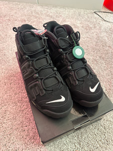 Nike Air More Uptempo Supreme Suptempo Black Sz 10.5