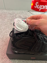 Load image into Gallery viewer, Nike Air More Uptempo Supreme Suptempo Black Sz 10.5
