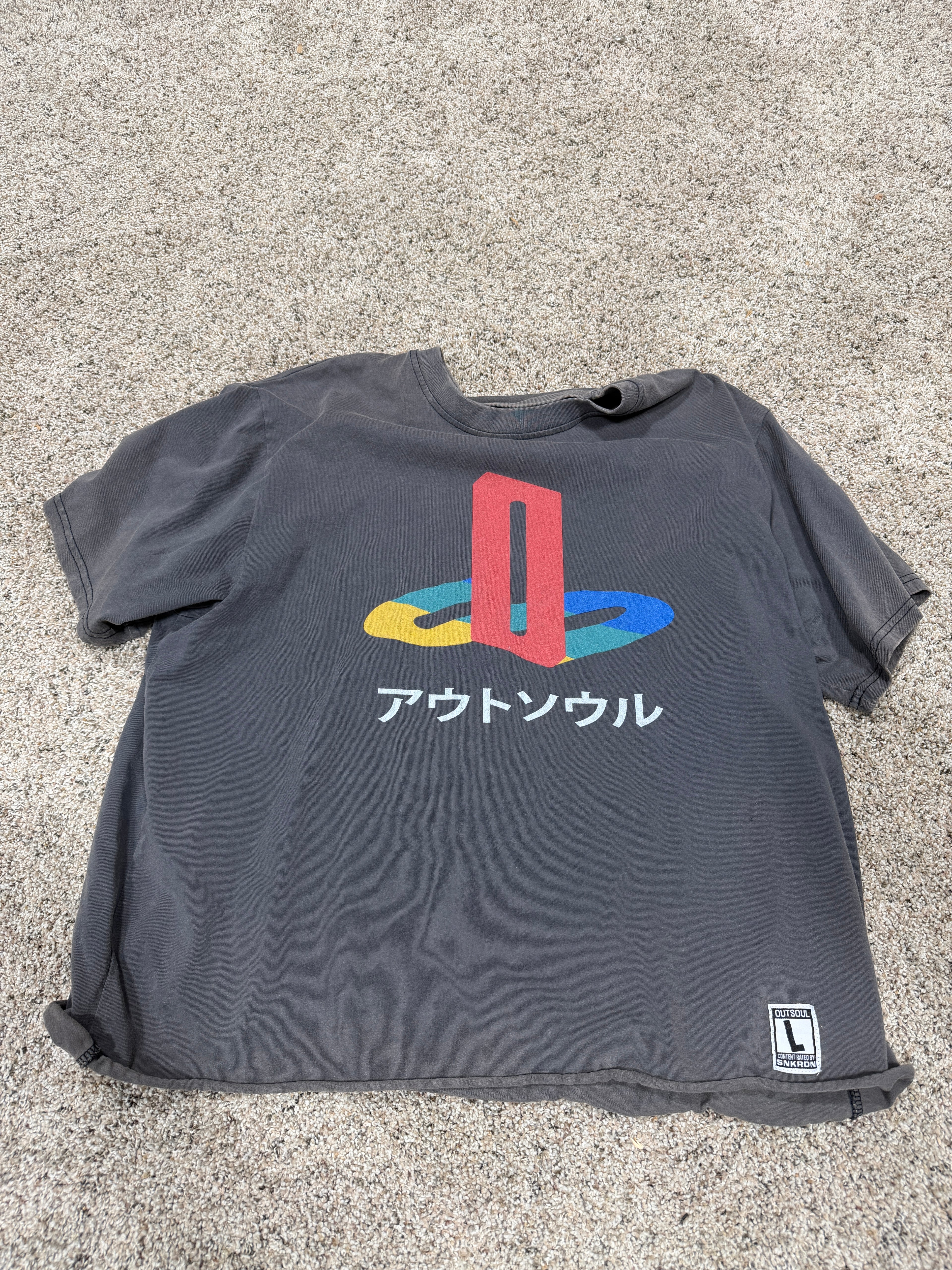 Outsol Playstation Shirt Size L