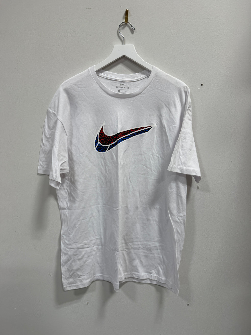 Nike Sportswear Men's Multi "Swoosh" Graphic T-Shirt Sz XL