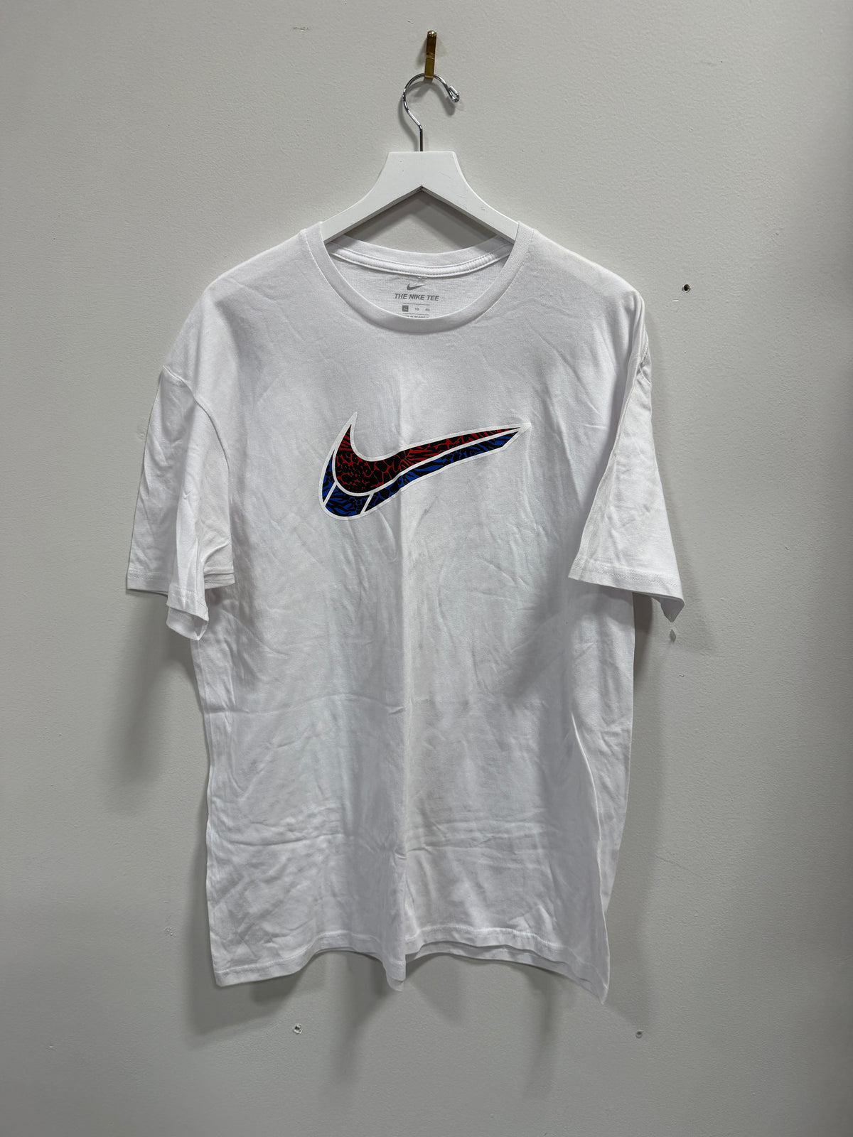 Nike Sportswear Men's Multi "Swoosh" Graphic T-Shirt Sz XL