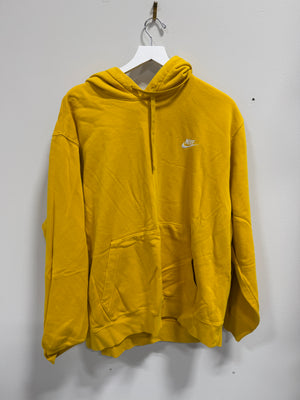 Nike Vintage Embroidered Mens Sweatshirt Sz 2XL Yellow