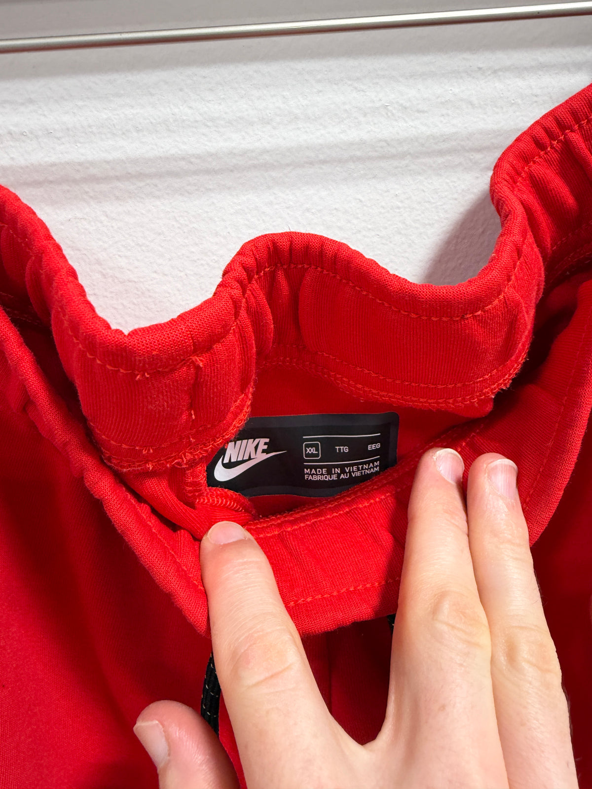 Nike Tech Fleece Red Sweatpants Sz 2XL