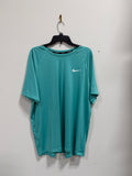 Nike Swim Teal Mens shirt Size XXL/2XL