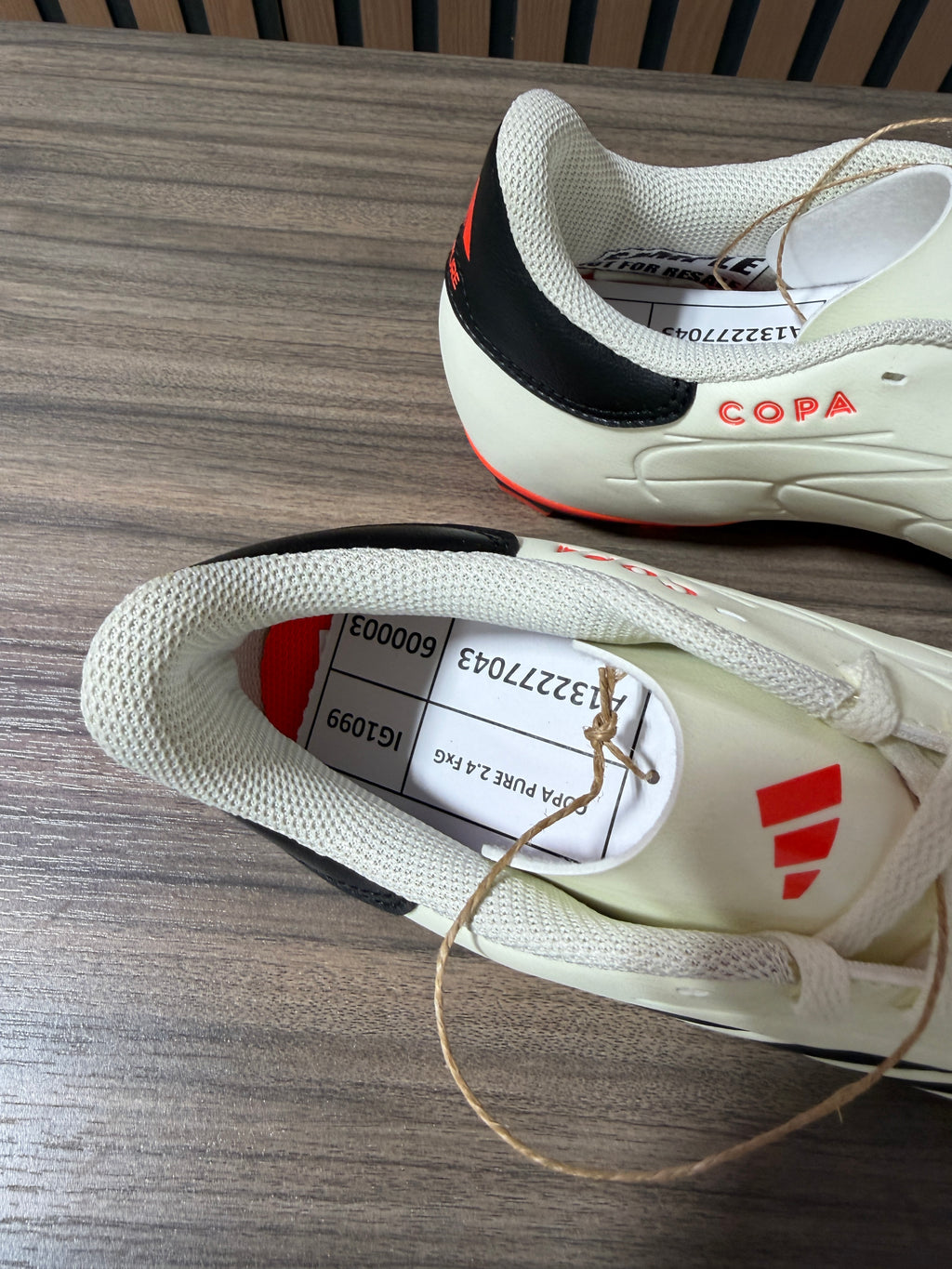 Adidas Copa Pure 2 Club FG 'Ivory' Sz Mens 9
