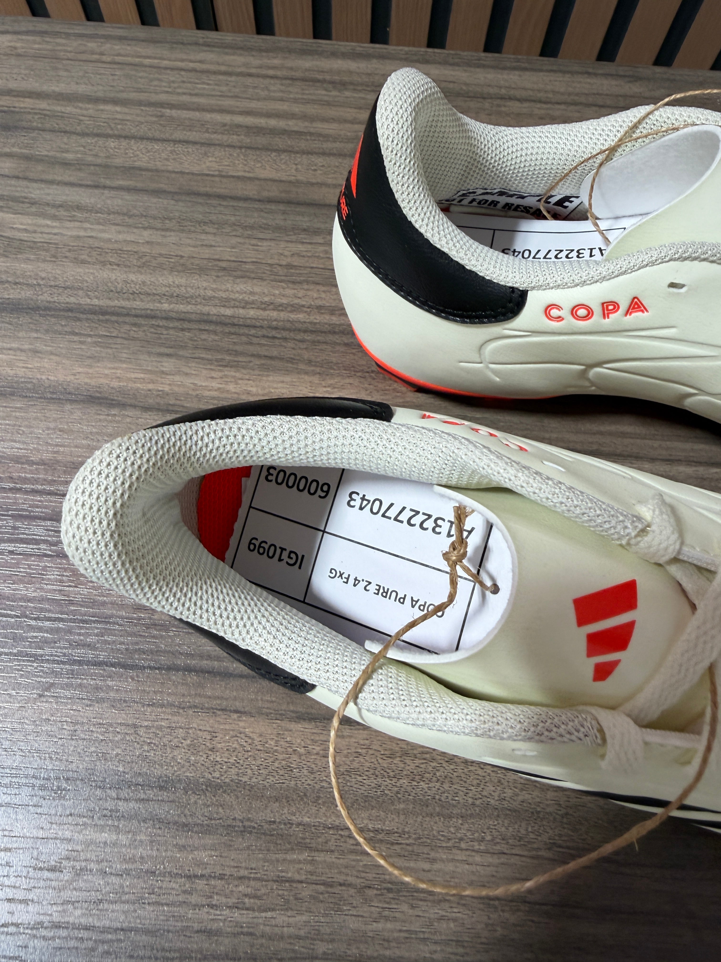 Adidas Copa Pure 2 Club FG 'Ivory' Sz Mens 9