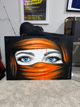 Load image into Gallery viewer, Blue Eyes By Luis MarLo 53" x 36"
