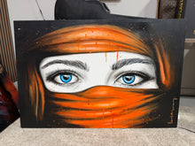 Load image into Gallery viewer, Blue Eyes By Luis MarLo 53" x 36"
