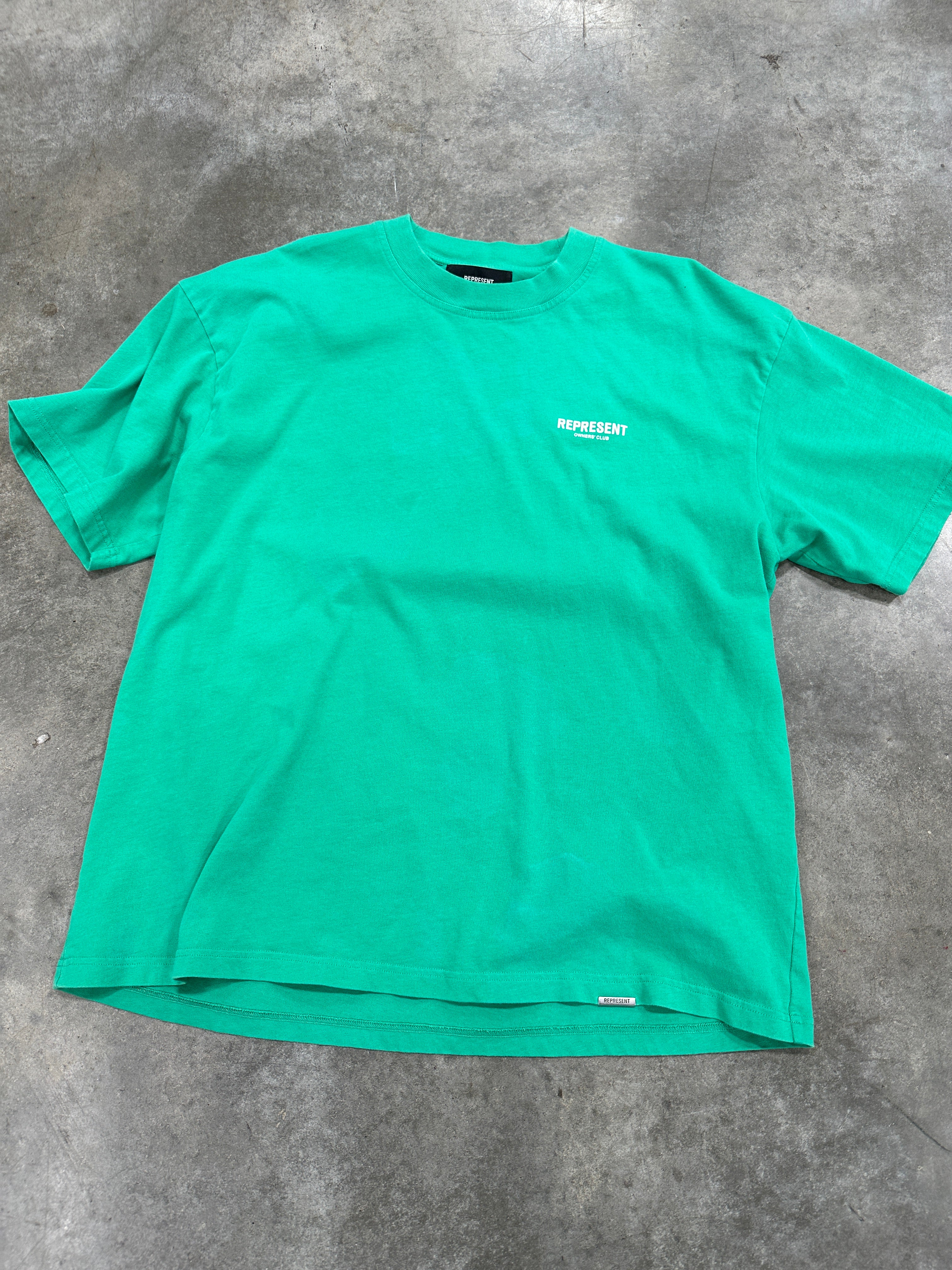 Represent Owners Club Green Shirt Sz L