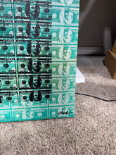 Load image into Gallery viewer, Money Panted Canvas by Unknown artist
