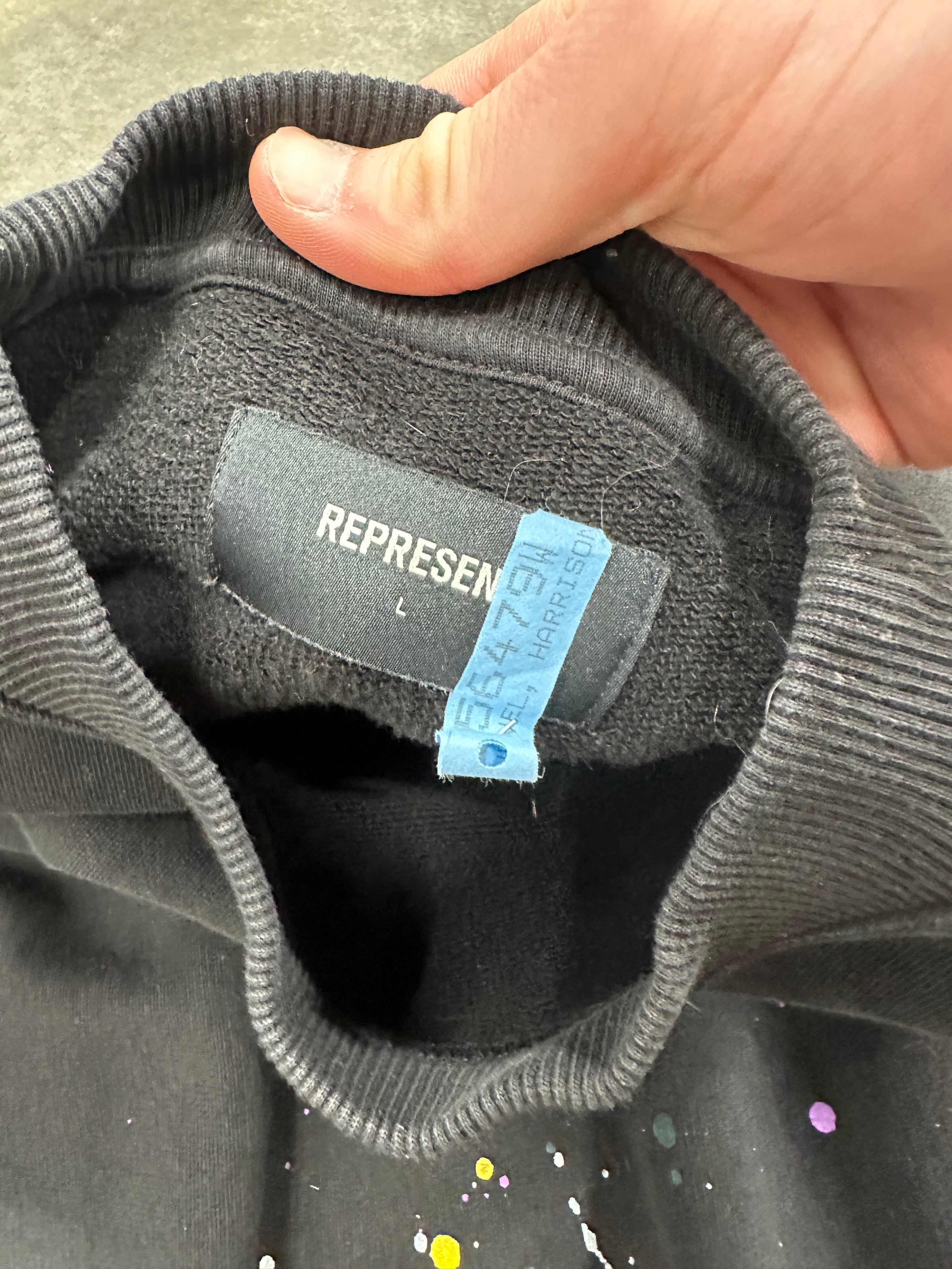 Represent Bespoke Commission Crecneck Sz L