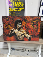 Load image into Gallery viewer, Bruce Lee Canvas Print W41" x H28"
