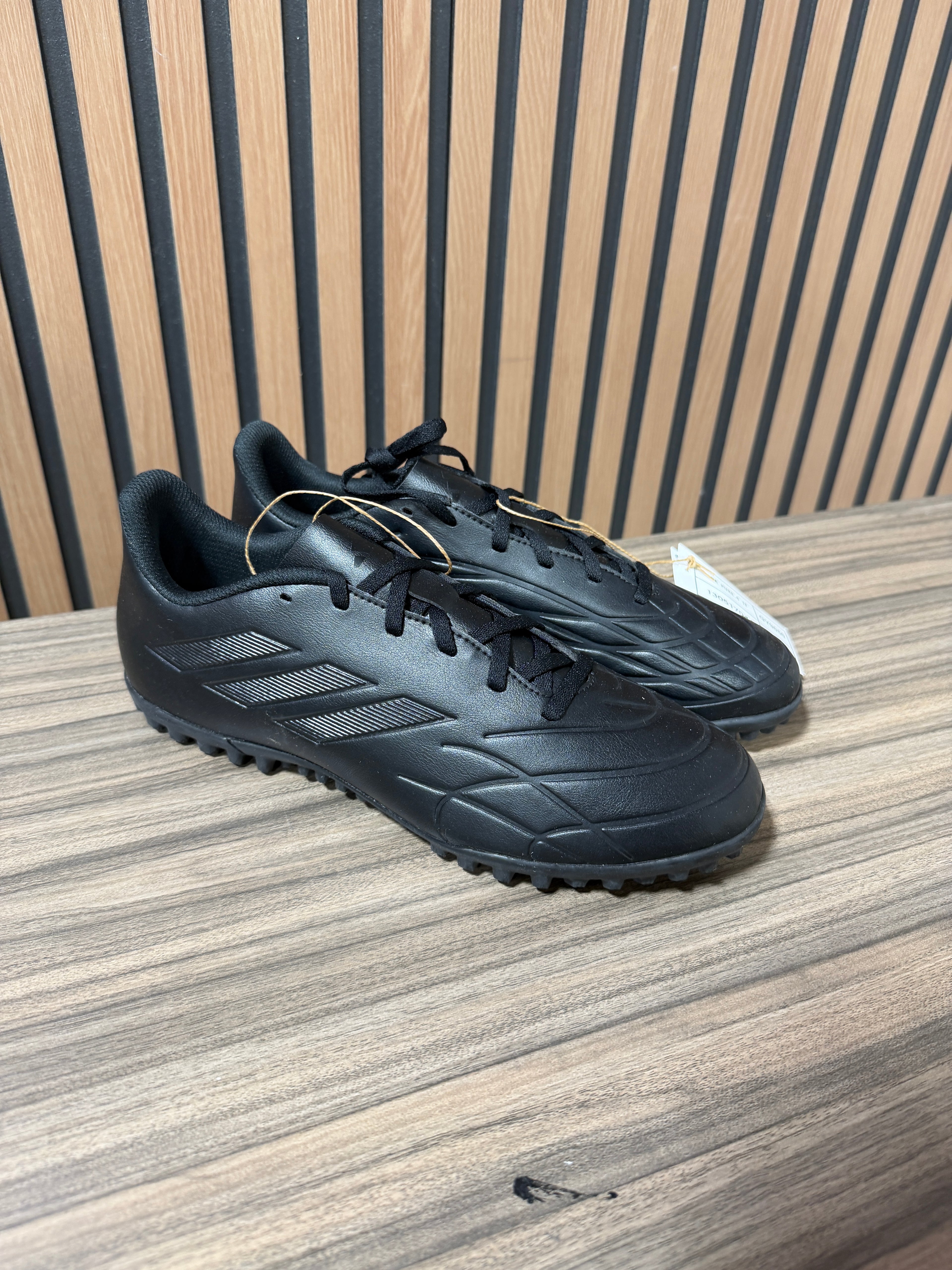 Adidas Copa Pure.4 GY9050 Men's Core Black Leather Turf Sz 9