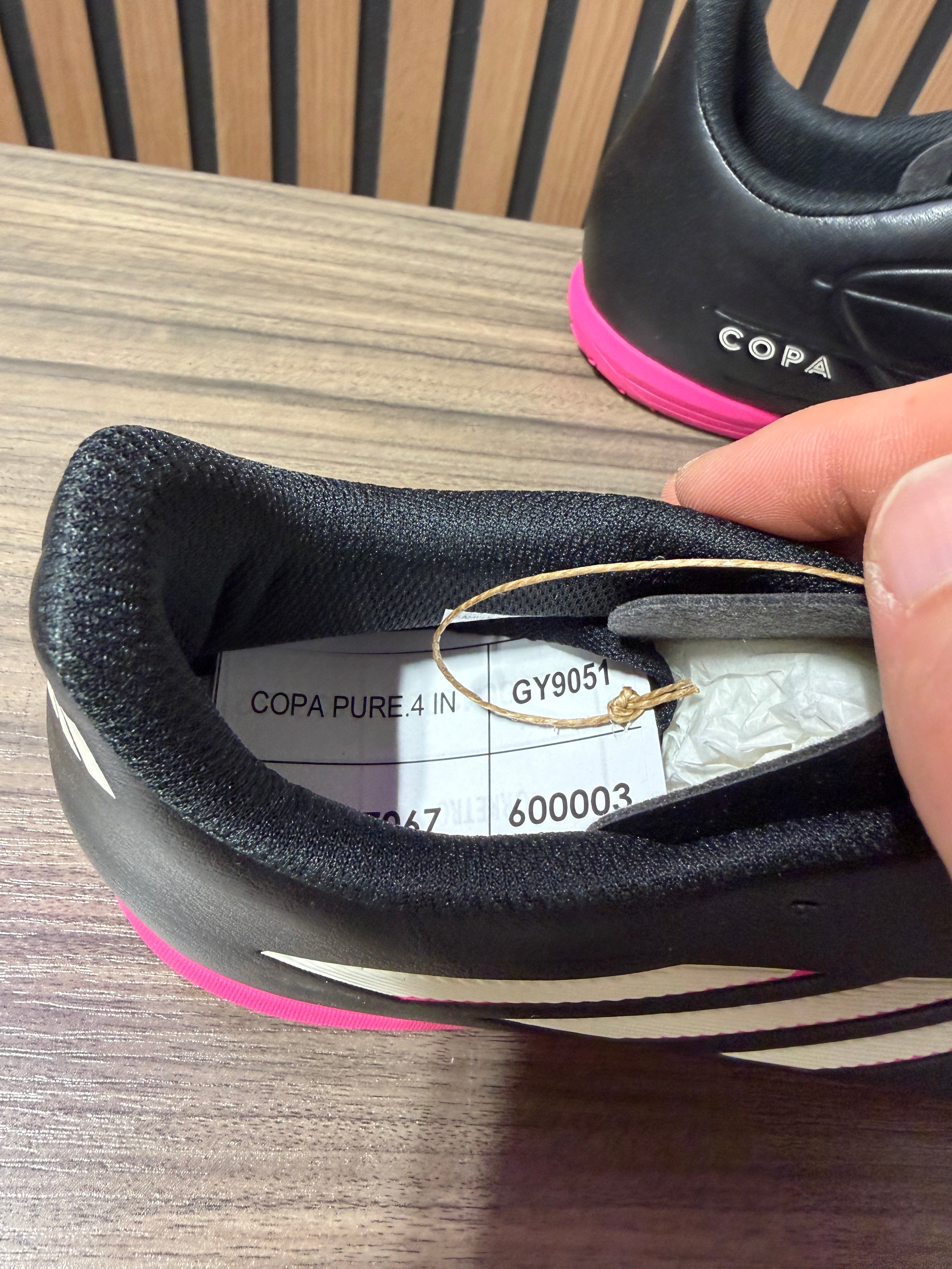 adidas Copa Pure.4 Indoor - Sz 9