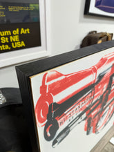 Load image into Gallery viewer, Andy Warhol GUN, C. 1981-82 PRINT 33" x 26"
