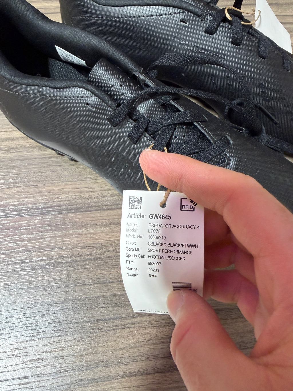 adidas Predator Accuracy.4 TF Sz 9