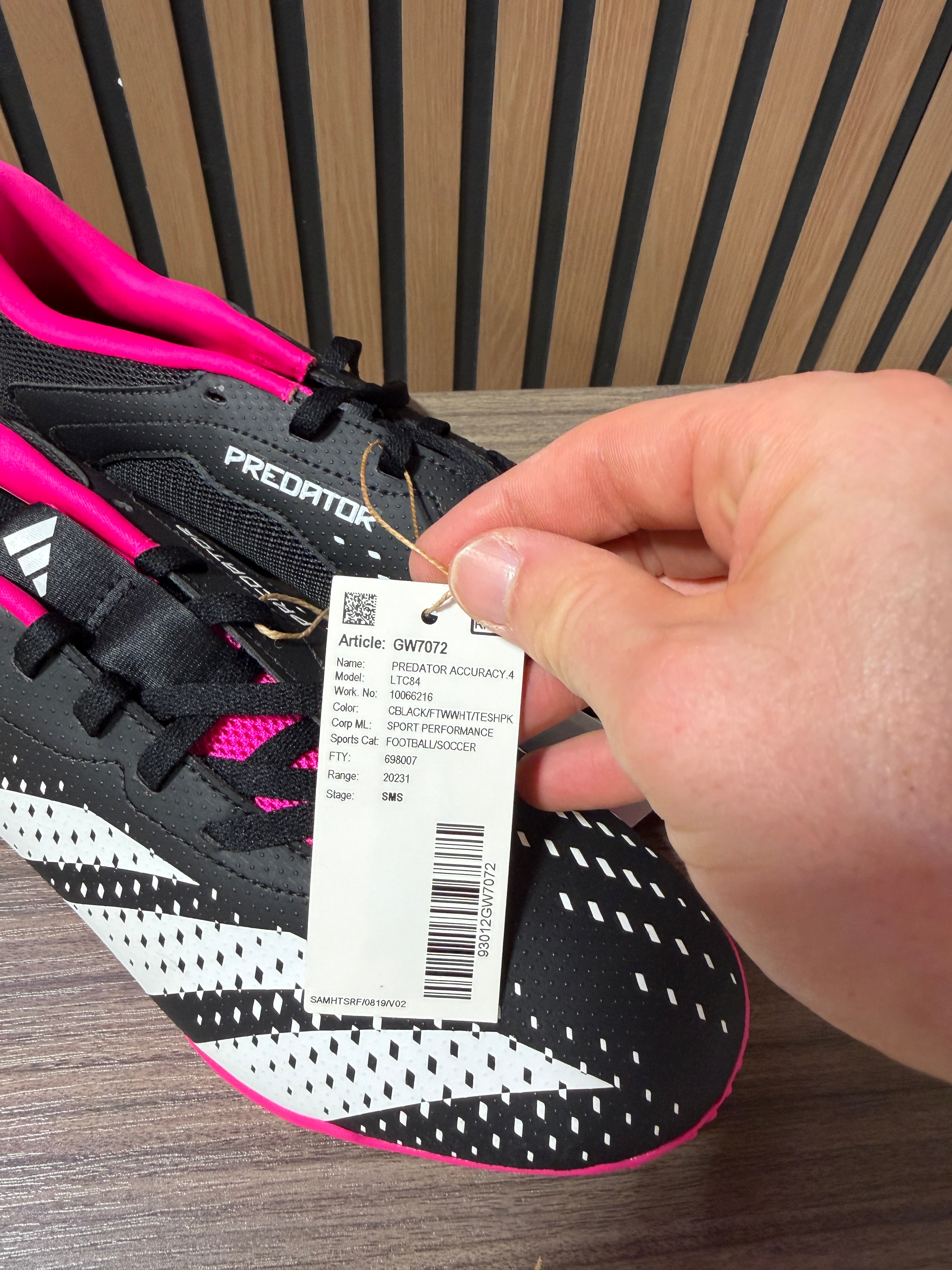 adidas Predator Accuracy.4 Indoor Sala Sz 9