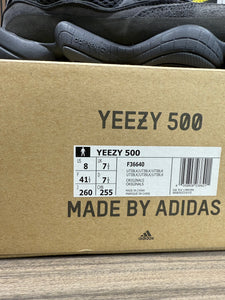 Yeezy 500 Utility Black Sz 8