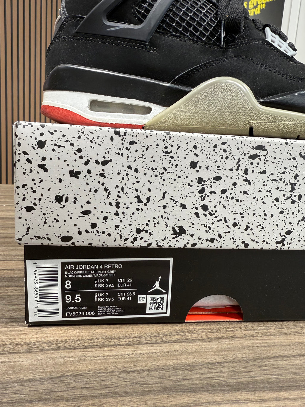 Jordan 4 Bred Sz 8 (2019)