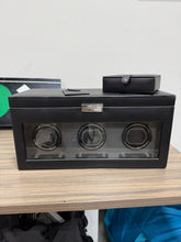 Load image into Gallery viewer, Wolf Watch Winder 3 Watch With Storage Heritage 270502
