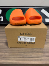 Load image into Gallery viewer, yeezy slide orange size 8
