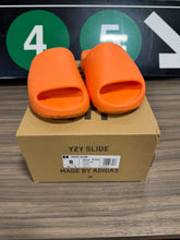 Load image into Gallery viewer, yeezy slide orange size 8
