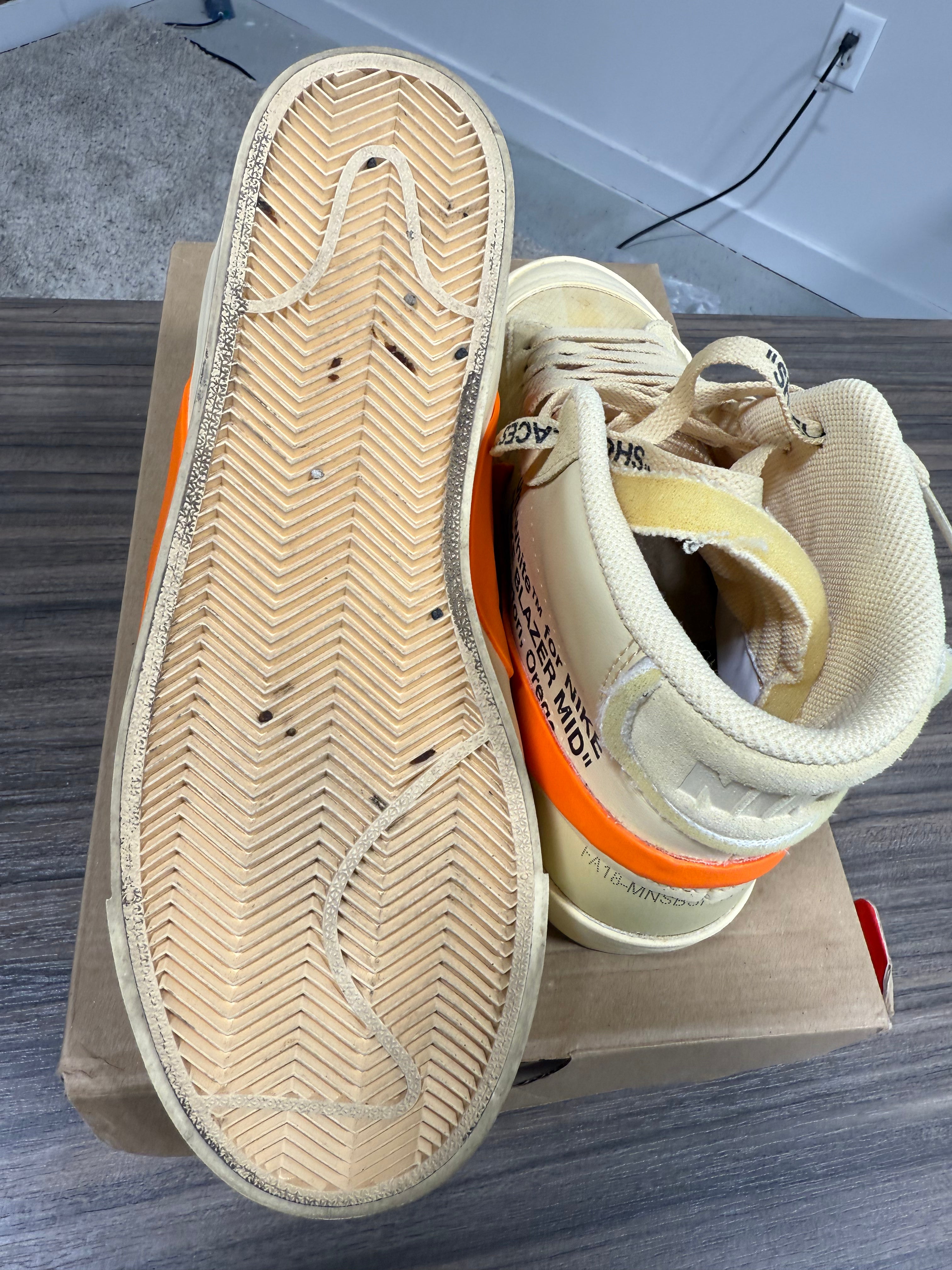 Nike x Off White Blazer Mid All Hollows Eve Sz 8