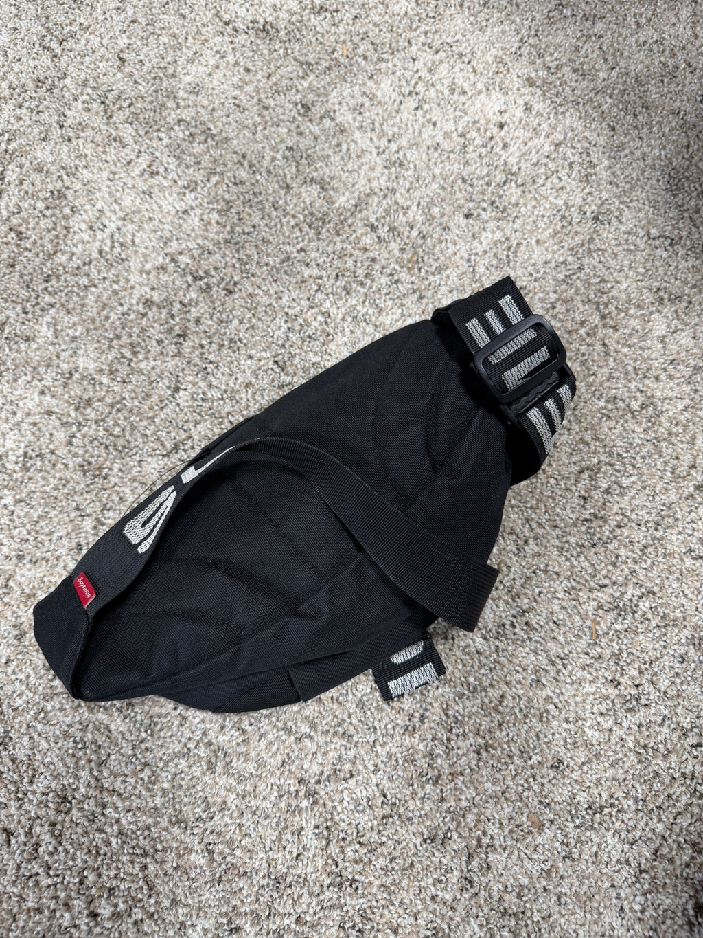 Black Supreme Waist Bag Fanny Pack Shoulder Bag