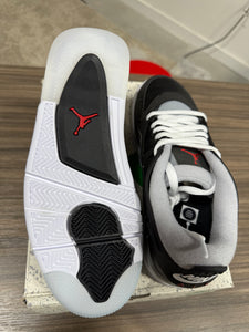 Jordan 4 PRM Black/Wolf Grey Sz 9