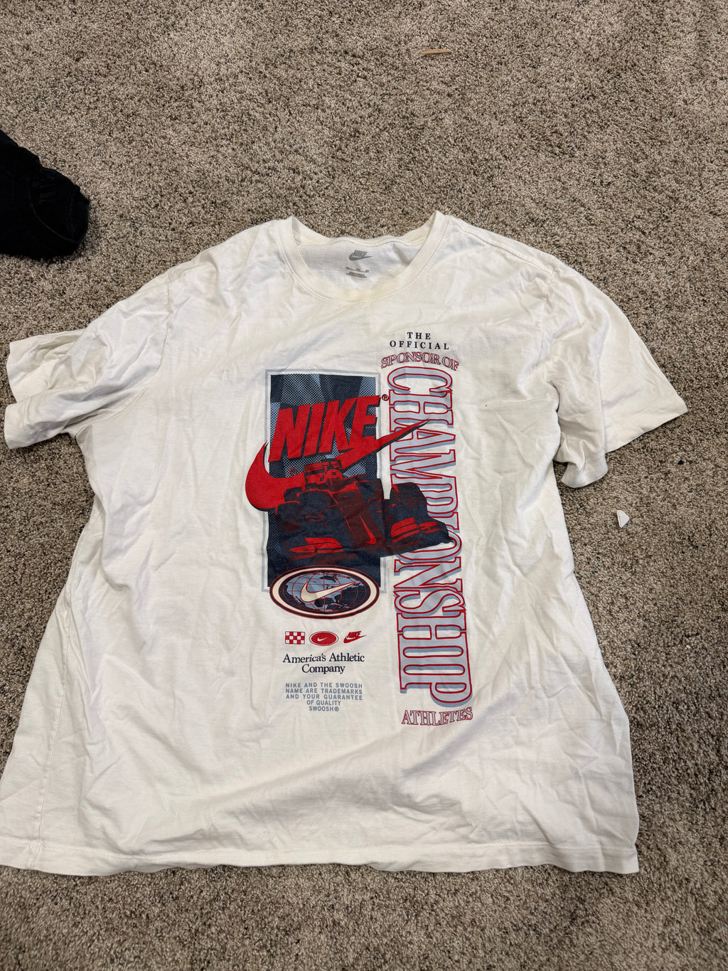 Nike T Shirt XXL Georgia Bulldogs Grand Prix Short Sleeve Tee