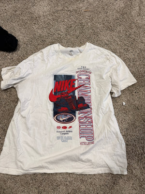 Nike T Shirt XXL Georgia Bulldogs Grand Prix Short Sleeve Tee
