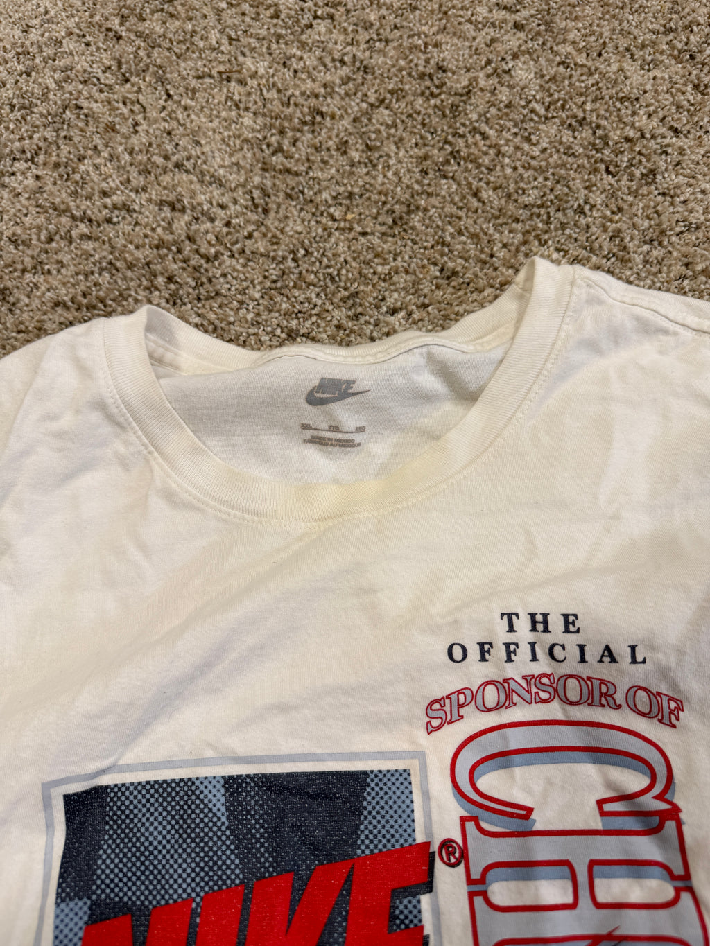 Nike T Shirt XXL Georgia Bulldogs Grand Prix Short Sleeve Tee