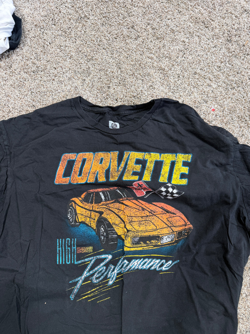 Corvette t-shirt Size XXL