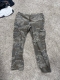 Wrangler Camo Pants Mens 36X32 Green Cargo 38 x 32
