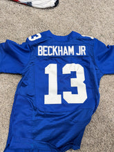 Load image into Gallery viewer, New York Gaints Beckham JR Nike On Field Jersey sz XL item J 1

