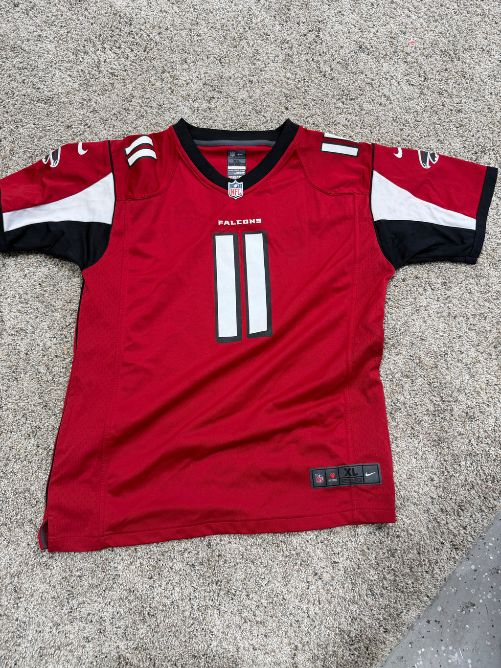 NIKE Julio Jones #11 Atlanta Falcons NFL Football Signed