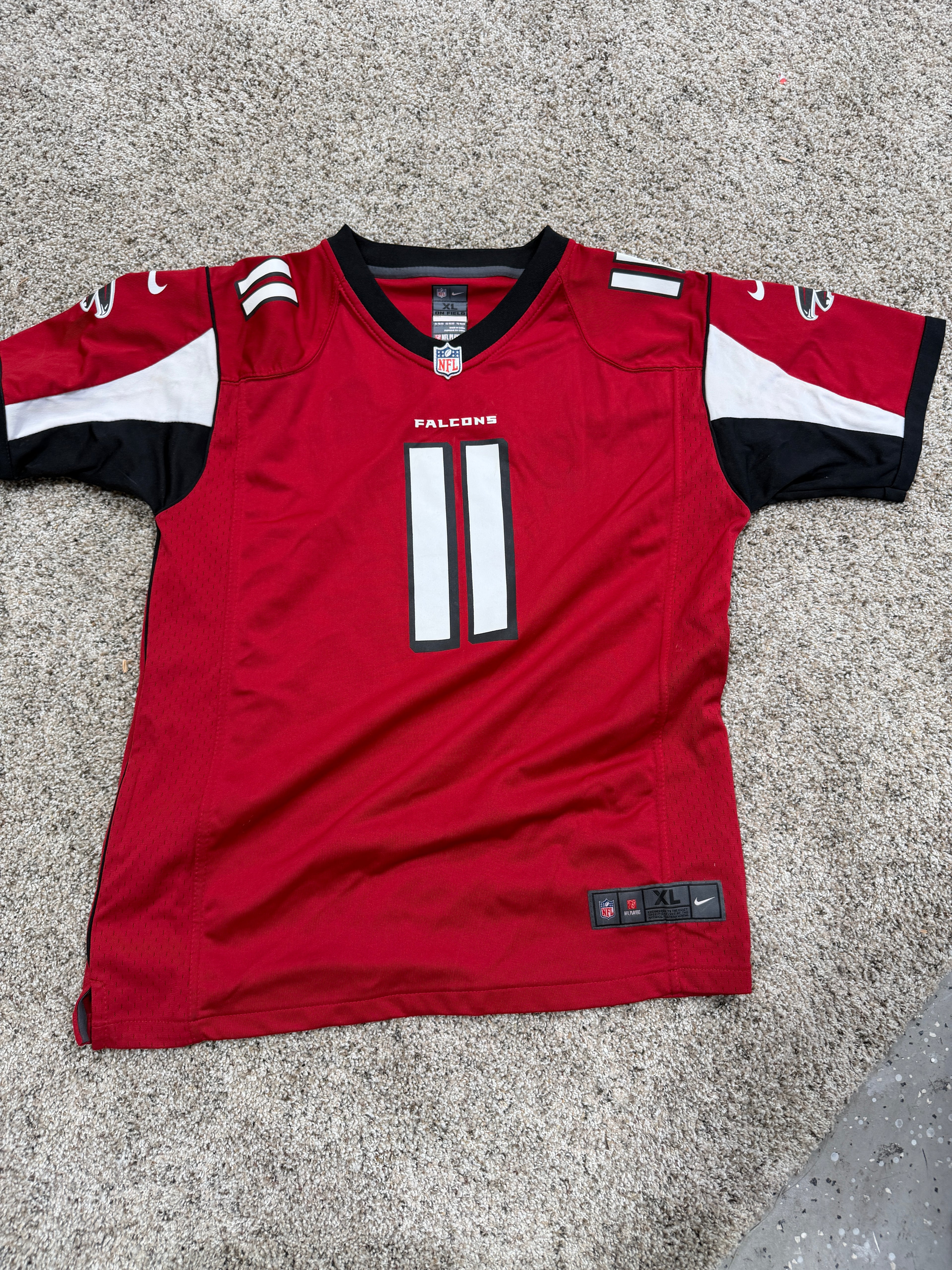 NIKE Julio Jones #11 Atlanta Falcons NFL Football Signed