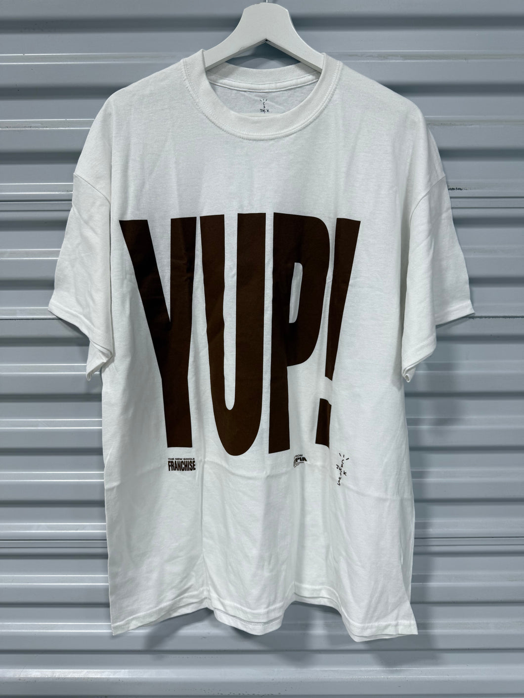 Travis Scott Utopia Yup T-Shirt Sz OS