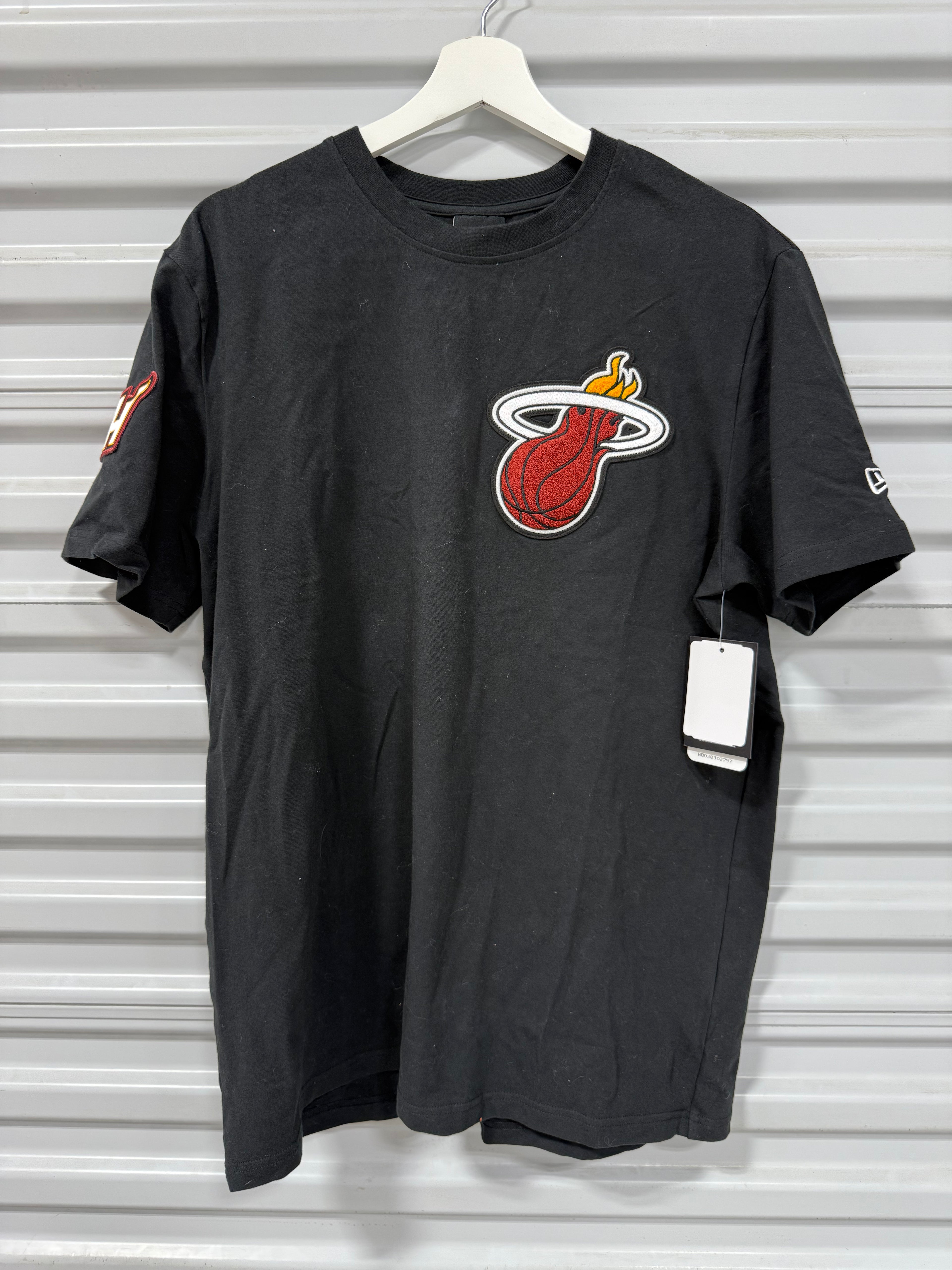 Miami Heat New Era T-Shirt Sz L