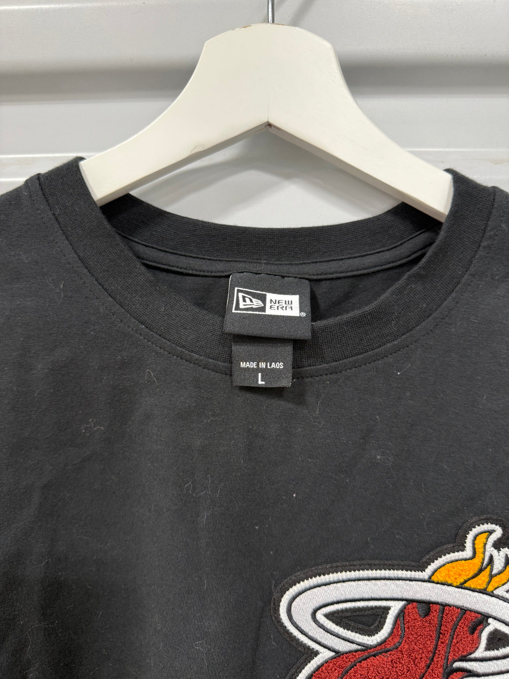 Miami Heat New Era T-Shirt Sz L
