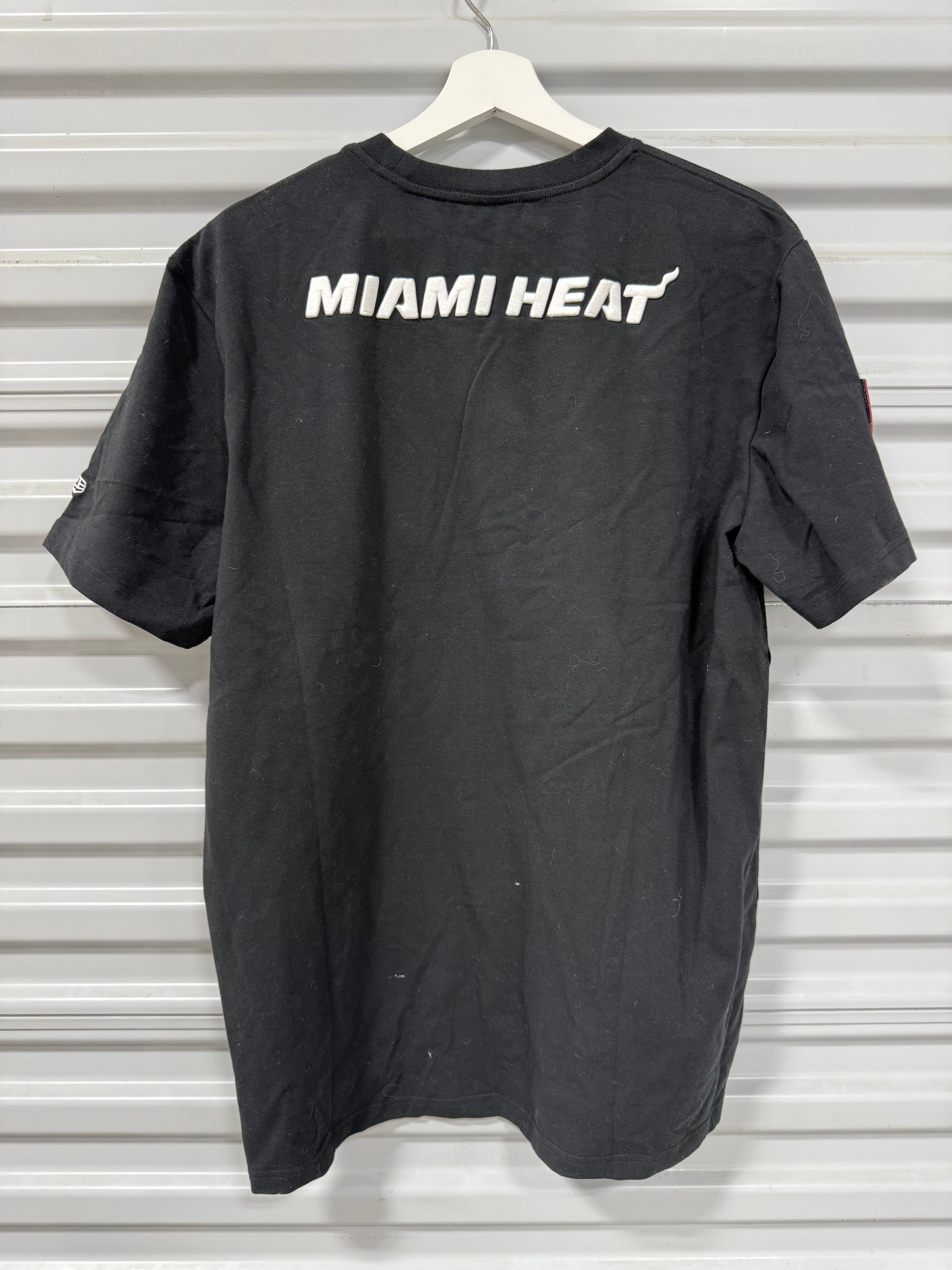 Miami Heat New Era T-Shirt Sz L