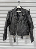 Real Leather Jacket Sz M