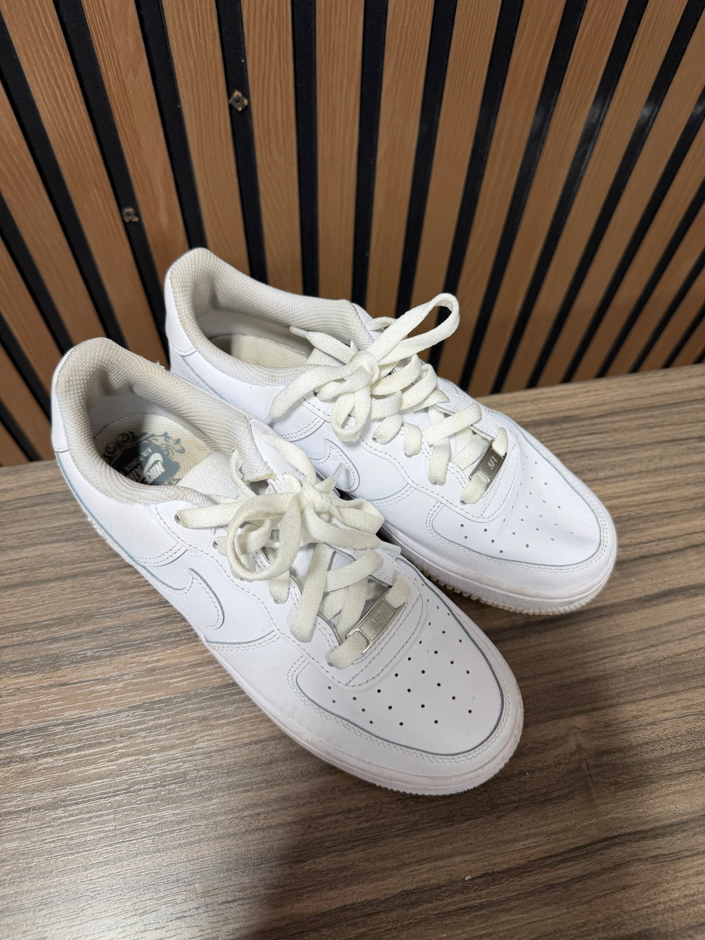 Nike Air Force 1 White Size 6Y