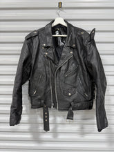 Load image into Gallery viewer, Real Leather Jacket Sz M
